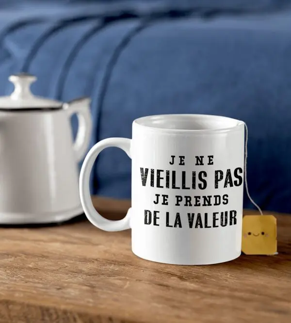 Mug en Céramique Je prends de la valeur Mug en Céramique Je prends de la valeur