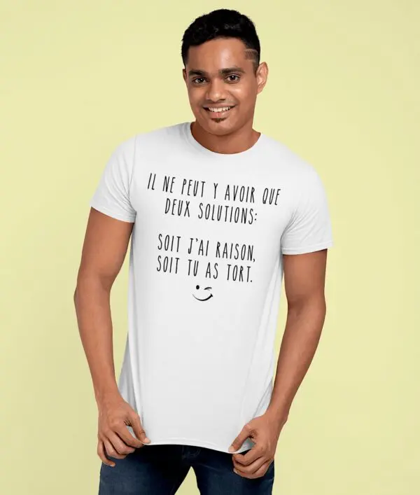 t shirt j'ai raison