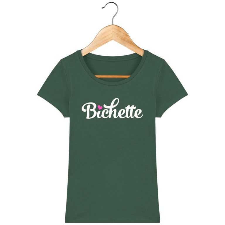 T-shirt 'Bichette D'amour' Pour Femme - Débardeur Ou Tee-shirt - Cadeau Humour Mignon