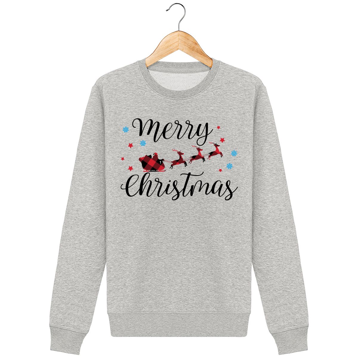 Pull De Noël « Merry Christmas » Avec Caniche - Sweatshirt Chaleureux, Cadeau Idéal Pour Les Amoureux Des Chiens