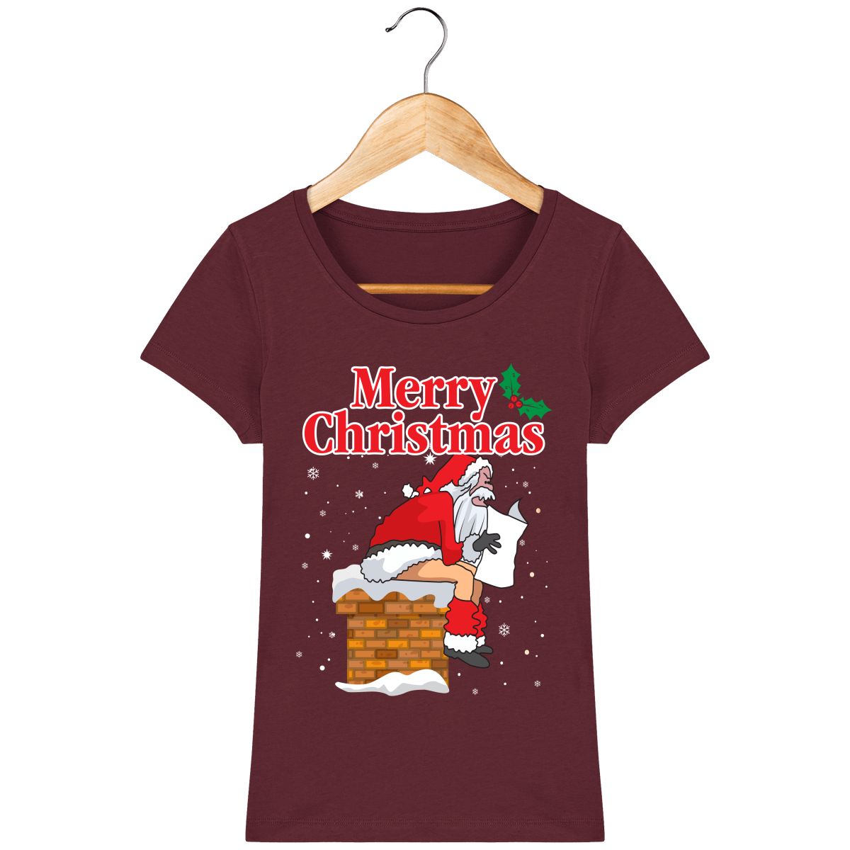 t shirt noel femme