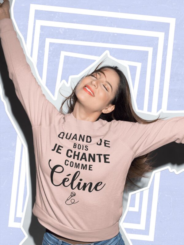 pull celine dion je chante comme céline