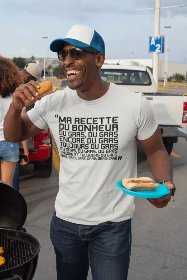 t shirt kaamelott karadoc, la recette du bonheur