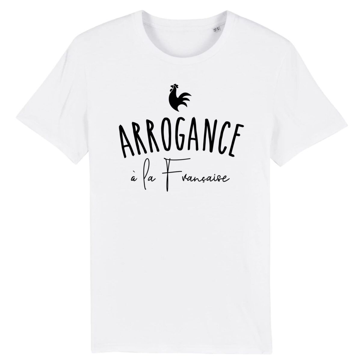 T-shirt 'Je Vais Te Toucher La Nuit' Avec Chat Noir Larry - Humour Noir, Coupe Classique