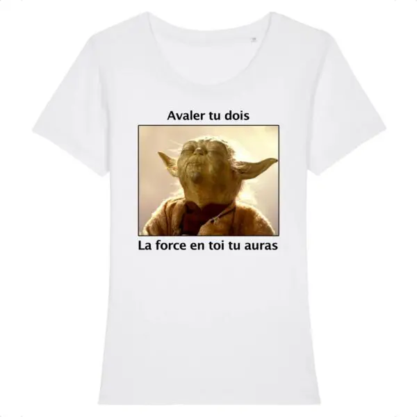 T-shirt Star Wars Yoda - May The Force Be With You - Homme, Manches Courtes, Vert, 100% Coton - Licence Officielle