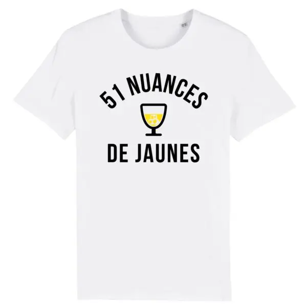 T-shirt Humoristique Mi Homme Mi Ricard - Cadeau Apéro, Pastis, Pour Amoureux Du Ricard