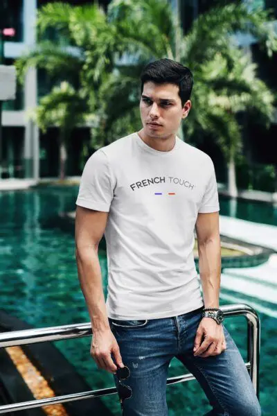 T shirt French Touch #2 pour homme