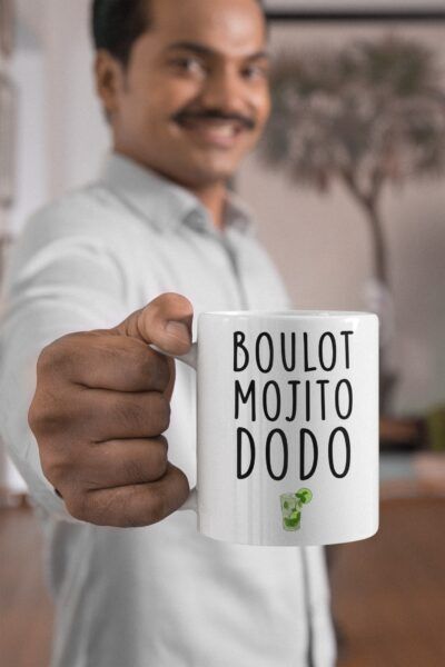 Tasse Boulot mojito dodo