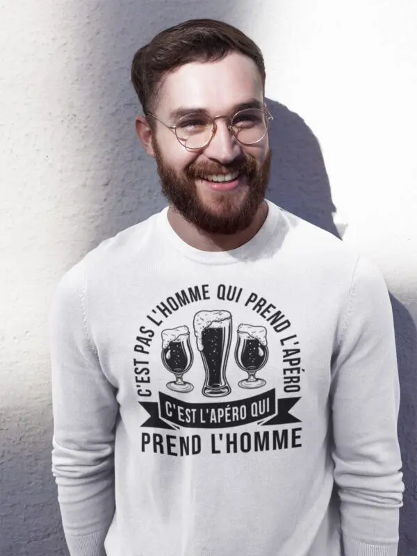 Sweat C'est l'apéro qui prend l'homme