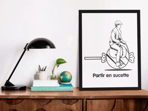 Poster Partir en sucette