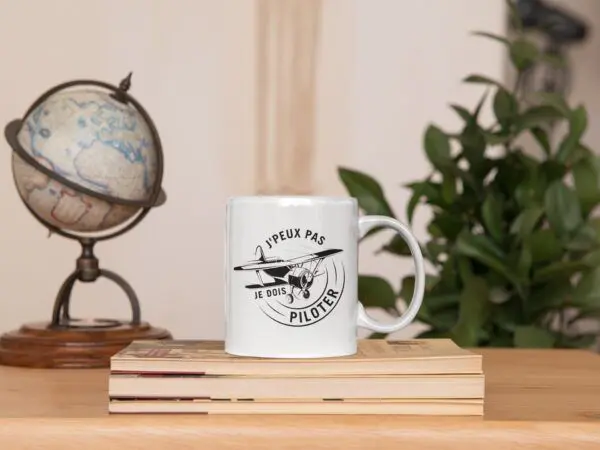 Tasse Je peux pas je dois piloter