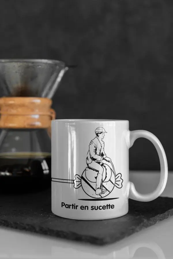 Tasse Partir en sucette