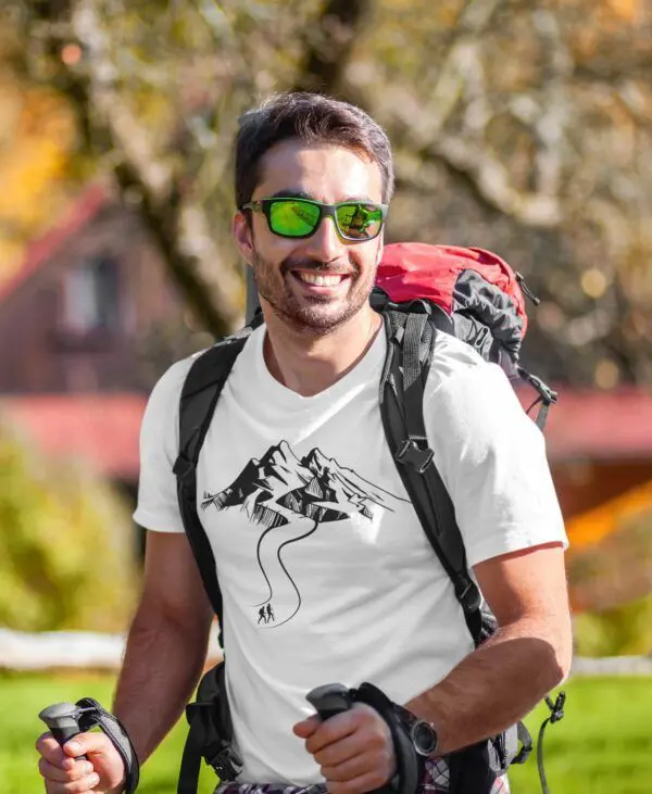 T shirt Randonnée à la montagne pour homme