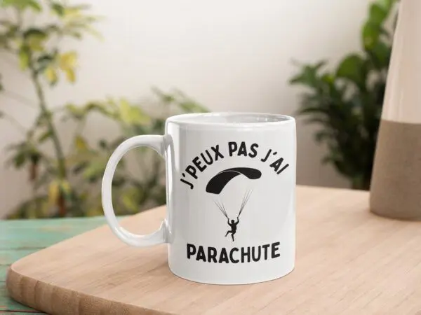 Tasse J'peux pas j'ai parachute