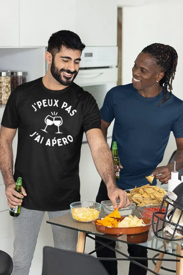 T shirt j'peux pas j'ai apéro