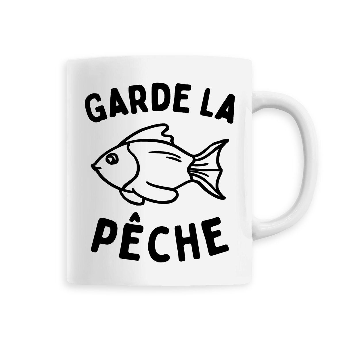 Mug « Garde la pêche »