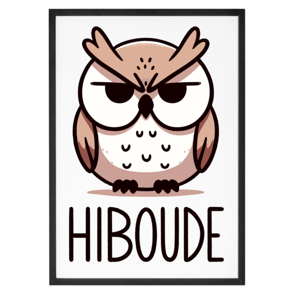 Affiche Hiboude