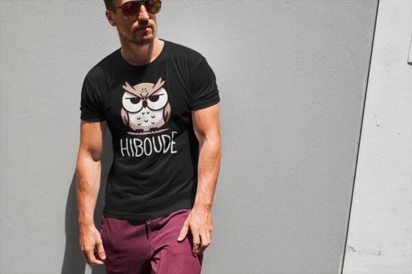 T shirt Hiboude pour homme