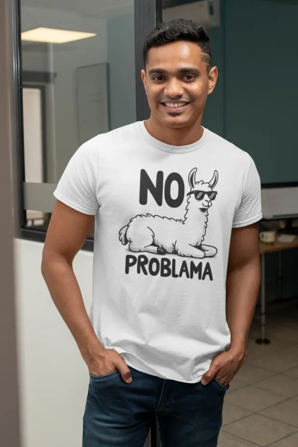 T shirt No Problama pour homme