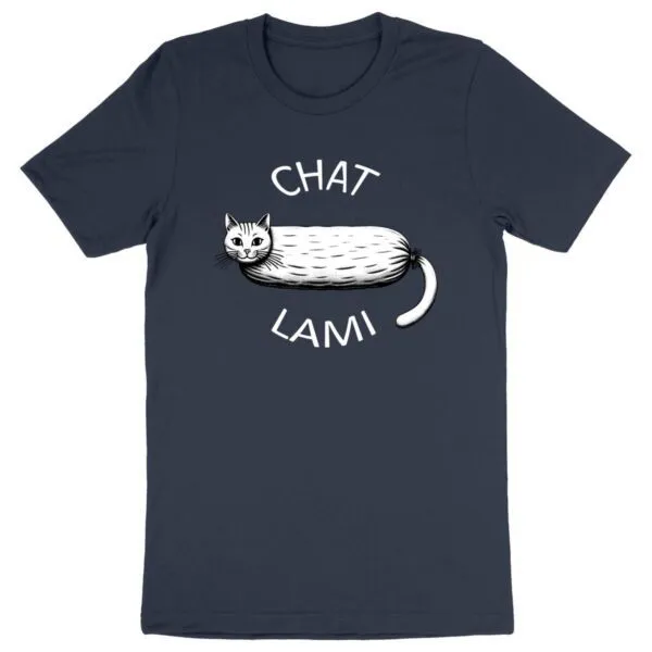 T Shirt Chat-lami - Pour Homme T Shirt Chat-lami - Pour Homme