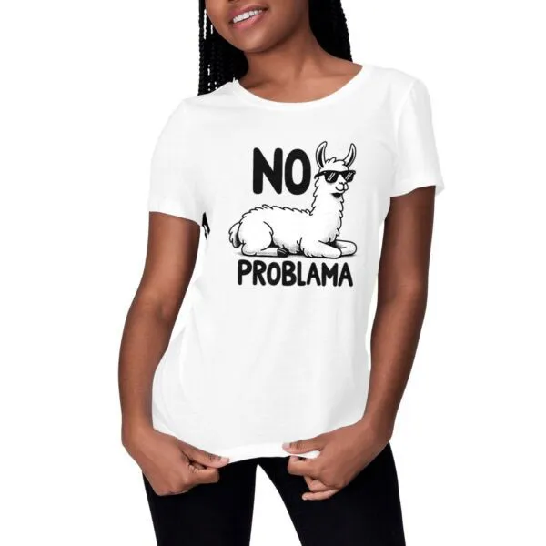 Tee Shirt No Problama - Pour Femme