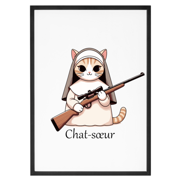 Affiche Chat-soeur