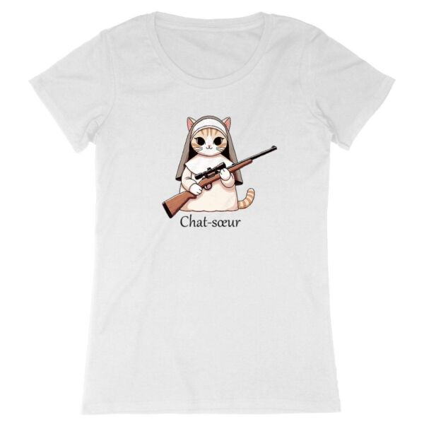 Tee Shirt Chat-soeur - Pour Femme