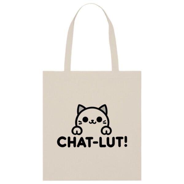 Tote bag Chat-lut