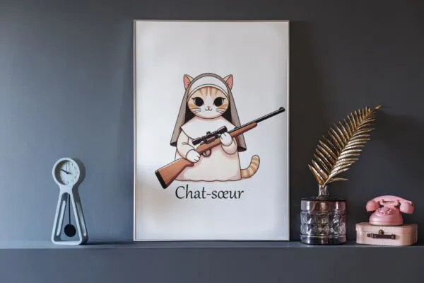 Poster Chat-Soeur