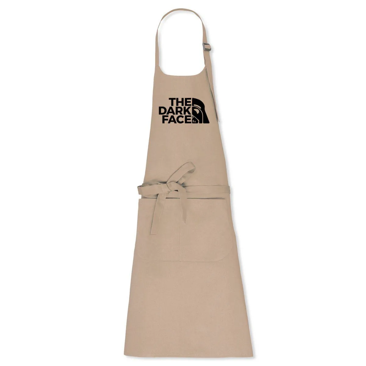 Tablier de cuisine The dark face - 100% coton bio Tablier de cuisine The dark face - 100% coton bio