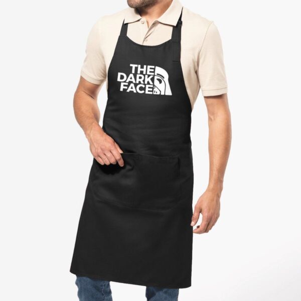 Tablier "The dark face" - 100% Coton Bio