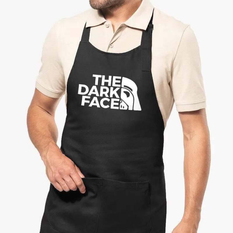 Tablier de cuisine The dark face - 100% coton bio Tablier de cuisine The dark face - 100% coton bio