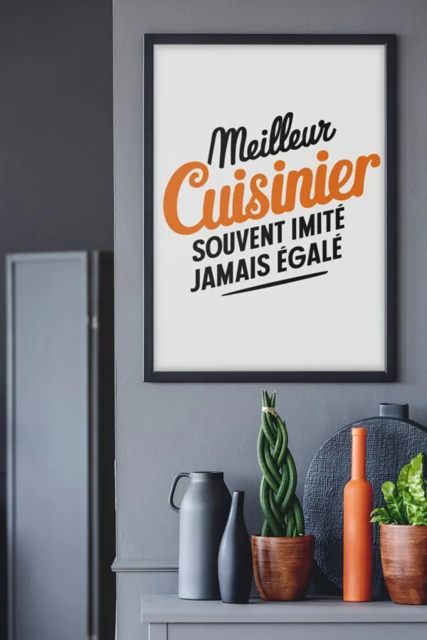 Poster Meilleur cuisinier