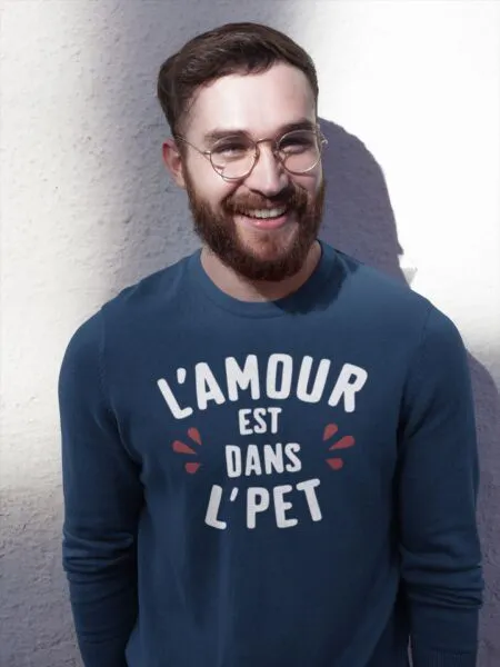 Sweat L'amour est dans l'pet