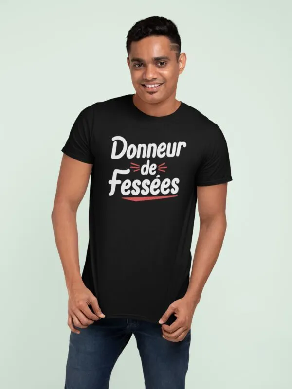 T shirt Donneur de fessées pour homme