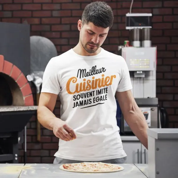 T shirt Meilleur cuisinier pour homme