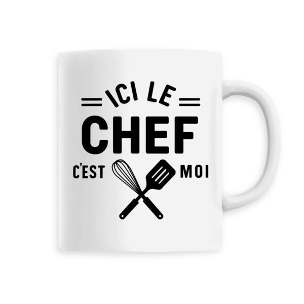 Mug Ici le chef c'est moi
