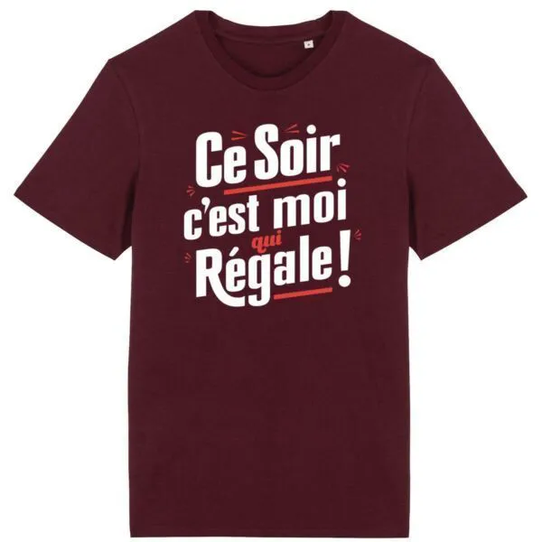 T Shirt C'est moi qui régale - Pour Homme T Shirt C'est moi qui régale - Pour Homme