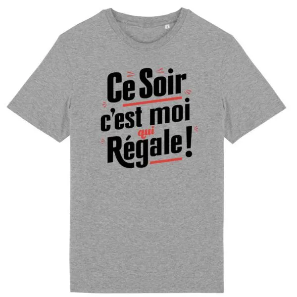 T Shirt C'est moi qui régale - Pour Homme T Shirt C'est moi qui régale - Pour Homme