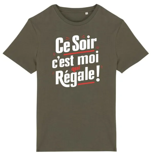 T Shirt C'est moi qui régale - Pour Homme T Shirt C'est moi qui régale - Pour Homme