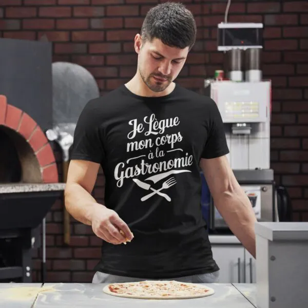 t shirt je lègue mon corps à la gastronomie