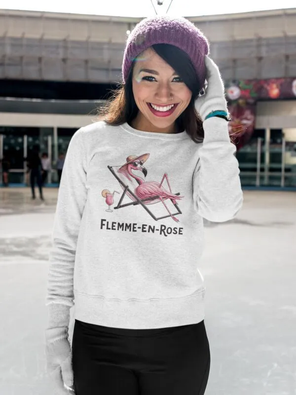 Sweat Flemme en rose