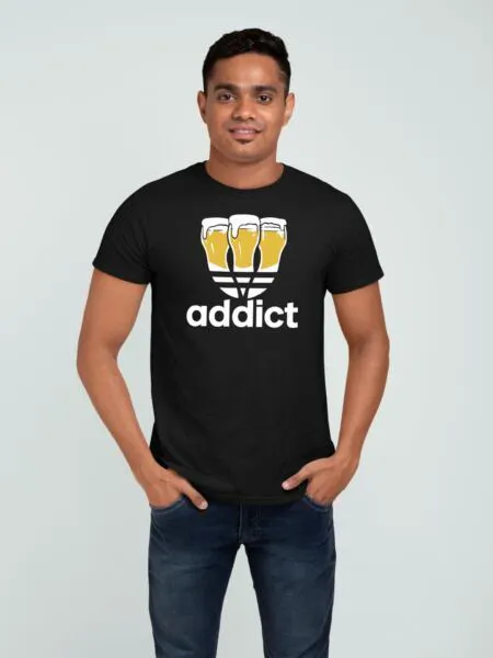 T Shirt Addict - Pour Homme