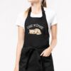 Tablier de cuisine Chat m'épuise - 100% coton bio