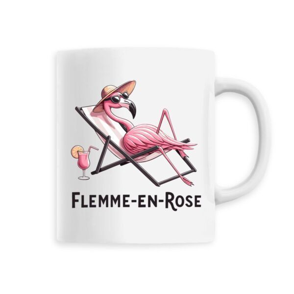 Mug Flemme en rose