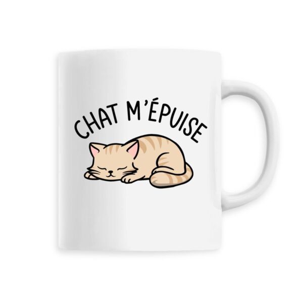 Mug Chat m'épuise