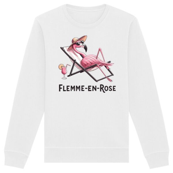 Sweat Flemme en rose - Unisexe