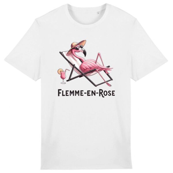 T Shirt Flemme en rose - Pour Homme