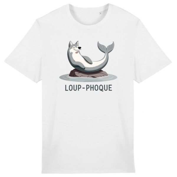 T Shirt Loup-Phoque - Pour Homme