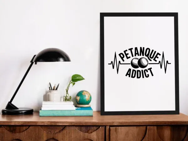 Poster Pétanque Addict